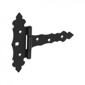 Lankstas DOMAX, ZOB 100, dekoratyvinis, spl. juoda, 100x35x130x2 mm, 7945022
