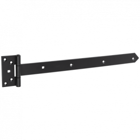 Lankstas DOMAX, ZB 400 C, spl. juoda, 400x45x90x3 mm, 81062