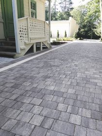 Grindinio trinkelės KAMBEL, NERO spalva, Water+, matmenys (104-209) x 139 x 60mm, 1 pal. - 10,12 m2