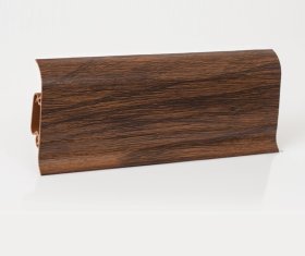 Grindjuostė KORNER Optima Nr.M-252, 60 x 2500 mm, spl. tamsiai rudas ąžuolas