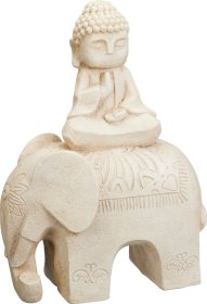 Sodo dekoracija BUDA AND DRAMBLIO, smėlinės sp., 56 cm