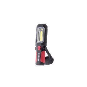Pastatomas LED žibintuvėlis AIRAM Magnetic Work Light, 3W COB LED, 250lm, 3 x AA, 60x220 mm