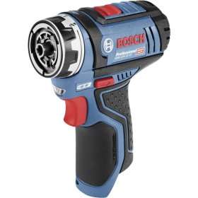 Akumuliatorinis suktuvas BOSCH Professional GSR 12V-15 FC, Solo, maks. sukimo momentas 30 Nm, be akumuliatoriaus ir kroviklio