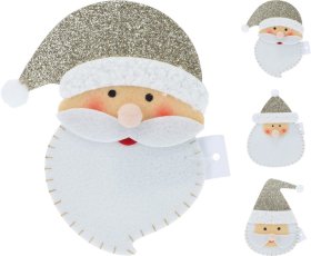 Stalo įrankių laikiklis Kalėdų Senis, 3 skirtingi dizainai, 1 vnt.