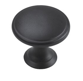 Baldų rankenėlė HETTICH, 32 mm, cinkuotas, juodos sp., 9241120