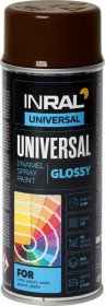 Aerozoliniai dažai INRAL Universal, 400 ml, šokoladiniai, RAL8017