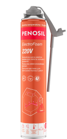 Putos elektros instaliacijai sandarinti PENOSIL ElectroFoam 220V, 750 ml