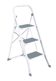 Kopėtėlės HERVIN EQUIPMENT, 3 pakopos, metalinės, spl žalia, 700 mm, SL-2123R-GREEN