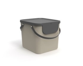 Šiukšlių dėžė rūšiavimui ROTHO Albula, 40 l, kapučino sp.