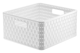 Krepšelis ROTHO Country, 14 l, baltos sp.