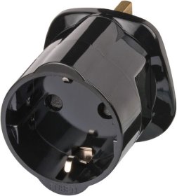 Adapteris BRENNENSTUHL Euro-Uk, 13A 250V, su saugikliu, 1508533
