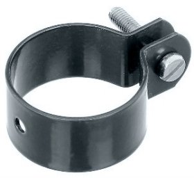 Apkaba tvoros tinklo stulpui HERVIN GARDEN, d-38 mm, Zn, RAL7016