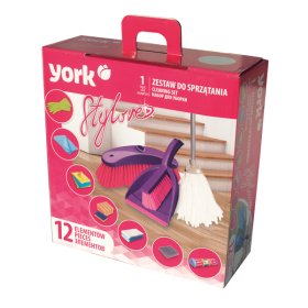 Valymo rinkinys YORK, 12 dalių