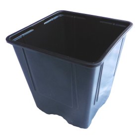 Vazonėlis daigams, kvadratinis, 9,0 x 9,0 x 9,5 cm.