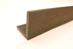 Medienos ir plastiko kompozito kampas apdailai, WPC SY-50L50  Coffee C02, 50x50x2300mm 1vnt.-2,3m.