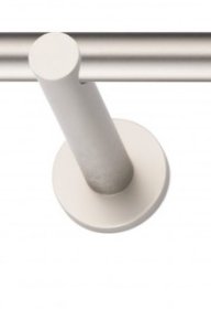 Karnizo laikikliai STOL-KAR Classic, Viengubas metalinis, skirtas vienam karnizo skersiniui. Ilgis - 15cm. Skersmuo - 19mm. Tvirtinimui prie sienos.