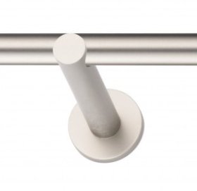 Laikiklis karnizui CLASSIC, metal.,matinio chromo sp., vieng., L-9,5cm, d-16mm