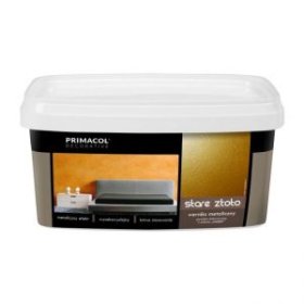 Dekoravimo beicas PRIMACOL, sendinto aukso efektas, 1 l