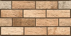 Akmens masės sienų plytelės BUENO EURO MADRID Elevation 7154 Rekt, 30 x 60 x 0,95 cm, 0,900 m2/dėž., glazūruotos, šv. rudos spalvos plytos