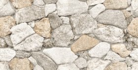 Akmens masės sienų plytelės BUENO EURO MADRID Elevation 7228 Rekt, 30 x 60 x 0,95 cm, 0,900 m2/dėž., glazūruotos, pilkos spalvos akmenys