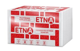 Polistireninis putplastis ETNA EPS 80, matmenys 100 x 1000 x 1200 mm, 1pak. - 0,72 m³
