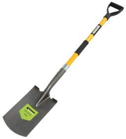 U formos kastuvas HERVIN GARDEN S6902, 180 x 310 mm, su stikloplastikiniu kotu, plastikiniu porankiu