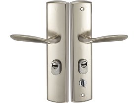 Durų rankena KUHINOKS Fiona, 68mm, šarvuotoms kiniškoms durims, kairė, KZB_312L, mat.chrom.sp.