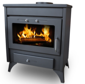 Krosnelė-židinys WARMTECH PAB1300, galia 13 kW