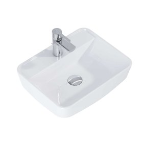 Praustuvas ELITA Enzo, 50 x 40 x 14 cm, pastatomas, stačiakampis