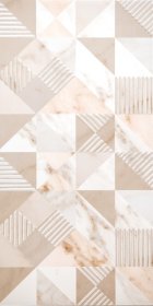 Plytelių keraminis dekoras KAI/CERAMICA FIORE Paros 2886, 30 x 60 cm, 6 vnt/dėž., rusvas marmuras, rombai, Bulgarija