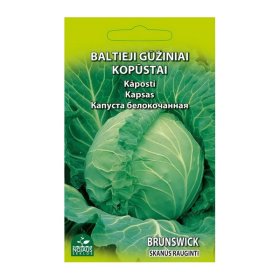 Daržovių sėklos, kopūstai baltieji gūžiniai Brunswick, 0254