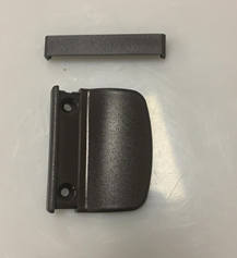 Balkono rankena MEDOS, 115.8019.00.00 Plastikinė, rudos spalvos