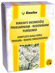 Rinkinys vaismedžių pavasariniam, rudeniniam purškimui EMOLUS, 750 g