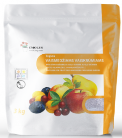 Trąšos vaismedžiams ir vaiskrūmiams Npk 14-14-21, (10441), 3 kg