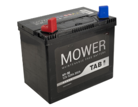 Akumuliatorius TAB Mower, 32Ah, start. srovė 350 EN, L, pliusas kair., 196x127x159/185mm, starterinis, rūgštinis, skirtas žoliapj. ir traktoriams