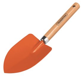 Sodininko kastuvėlis TRAMONTINA 77907/001, trumpu kotu, siauras