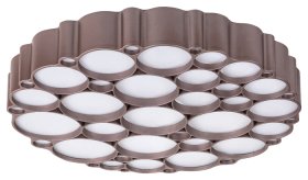 Lubinis LED šviestuvas RABALUX Andela, 48W, 230V 50Hz, 4000K, 2956 lm, dimeriuojamas, kavos sp., 500 x 90 mm, 6040