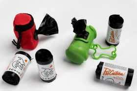 Šunų ekskrementų maišeliai, 15 vnt./1 rit.