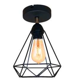 Pakabinamas šviestuvas G.LUX Gt-505-1C Wire, 1 x E27, juodos sp.