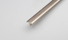 Aliumininė grindų juostelė ARCANSAS 063A4/99S, 900 x 14 mm, h-9 mm, anoduota, vario spalvos, šlifuota