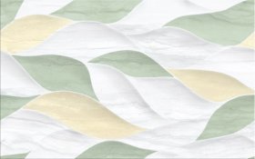 Plytelių keraminis dekoras CERSANIT, Lakeview Multi Green Glossy Structure, 25 x 40 cm