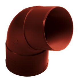 Siaurėjanti alkūnė S-LON, 67,5 laipsnių, raudonos spalvos