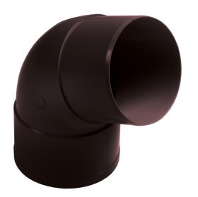 Alkūnė siaurėjanti S-LON, d-80, 67,5 laipsnių, rudos spalvos