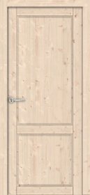 Pušinė durų varčia su stakta  ANNA, varčia 800x2000x35 mm. Staktos komplektas (30x65x2100 2vnt; 30x65x900 1 vnt.)