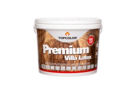 Medienos fasado dažai TOPCOLOR Premium Villa Latex, 10 l, geltonos sp.