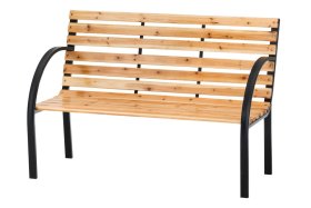 Suoliukas VIENNA, medis, plienas, maksimali apkrova iki 150 kg, 120 x 61 x 83 cm 