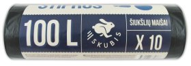 Šiukšlių maišai SKUBIS Strong, 100 l, 10 vnt.