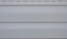 PVC dailylentė SIDING BOR, Matmenys 0,204 x 3,81 m, skirta fasadui, baltos spalvos, 1 lentelė - 0,77724 m2