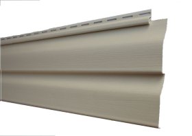 PVC dailylentė SIDING BOR, Matmenys 0,204 x3,81 m, skirta fasadui, smėlio spalvos, 1 lentelė - 0,77724 m2