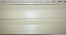 PVC dailylentė SIDING BOR 0, Matmenys 0,204 x3,81 m, skirta fasadui, kremo spalvos, 1 lentelė - 0,77724 m2